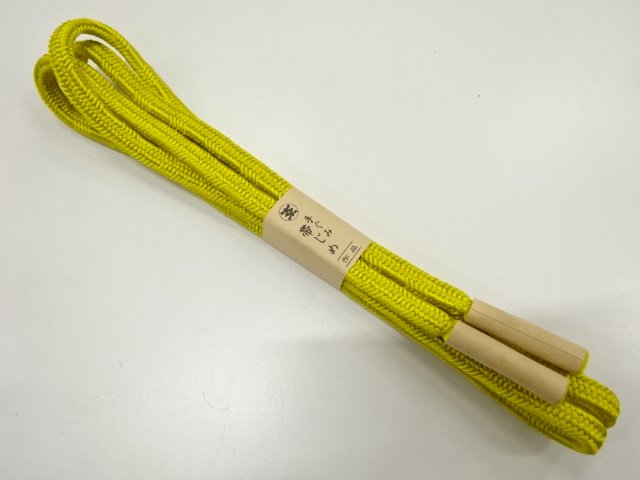 JAPANESE KIMONO / UNUSED HAND-TIED OBIJIME